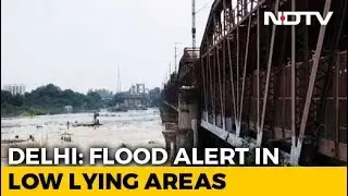 Yamuna River Breaches Danger Mark In Delhi