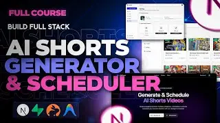 🎬 Full-Stack AI Short Video Generator & Auto Scheduler App (Next.js + Google Antigravity)
