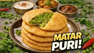 Purvanchal famous matar puri | Ghar Par Banaye Soft Green Peas puri | Easy & Tasty