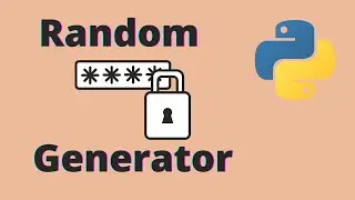 [Python] Random Password Generator in few lines 