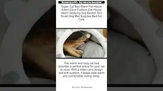 Warm Cat Bed House