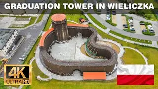 🇵🇱 Graduation Tower in Wieliczka by drone (4K 60fps UHD)