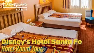 Disneyland Paris: Disney's Hotel Santa Fe (Hotel Room Tour) [Cars-Themed]