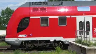 Eisenbahn Clip 25 - Züge am Bahnhof in Biblis