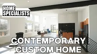 Contemporary Custom Home Build | Home Specialists LLC