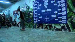 LUCKY LINE SKATEPARK GAME OF SKATE - NORMAN GENTA VS AGAN