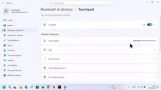 How to Change Touchpad Cursor Speed in Windows 11