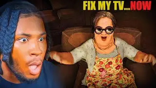 THIS WEIRD OLD LADY HIRED ME TO FIX HER TV BUT SOMETHING SEEMS A LITTLE OFF..