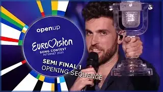 Opening of the first semi final of Eurovision 2020! - Semi Final 1