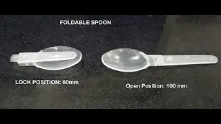 Plastic Foldable Spoon