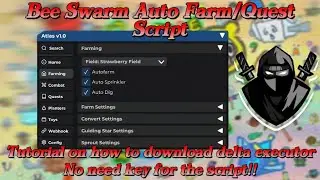 Bee Swarm Simulator Auto Farm/Quest Script Mobile And A Tutorial On How To Download A Delta