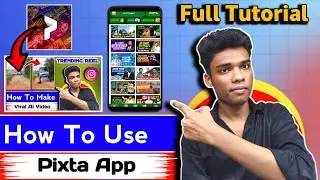 How to Create Thumbnails with Pixta App | How to Use Pixta App | Pixta Thumbnail Maker | Pixta App