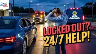 Locked Out of Your Car  Call AAA Mega Locksmith for 24 7 Emergency Service!