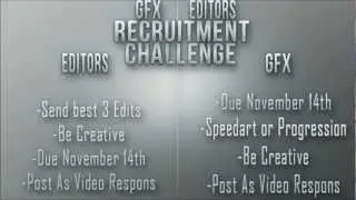 Easy GFX And Editros Recruitment Challenge Out!