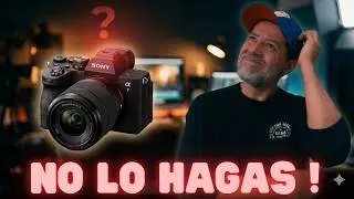 CON la Sony A7V, Casi cometo un ERROR de 3000 d&oacute;lares !