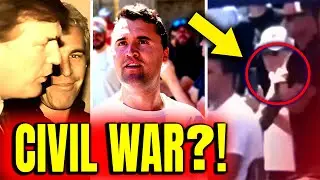 Charlie Kirk SHOT: Hand Signals, Epstein, Trump Civil War EXPOSED