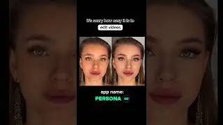 Persona app 💚 Better than FaceApp! #makeup #beautycamera #filters