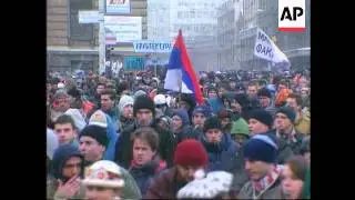 Serbia - Students continue protest