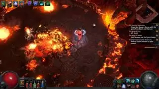 Path Of Exile- Hardcore BOSS, Kaom The King, Kaom's Stronghold.