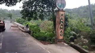 Enjoying the beautiful road from naga to tinambac