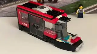 Updating my Lego city with tram 60423