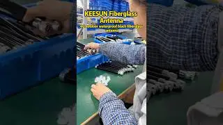 4G Outdoor waterproof fiberglass antenna #antenna #antennafactory #factory #omnidirectionalantenna
