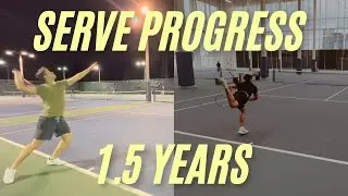 Tennis Serve Progress | Beginner to Pro Journey