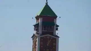 Оренбург, Советская улица. Куранты на башне.