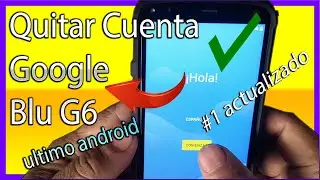 💥SALTAR QUITAR CUENTA GOOGLE BLU G6, G50 G60 G70 sin PC✅ 💥VIDEO ACTUALIZADO PASO A PASO