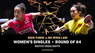 Shin Yubin vs Ng Wing Lam | WS R64 | #ChinaSmash 2025