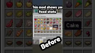 [Minecraft] Apple skin- Quick mod showcase #minecraft