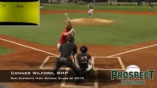 Conner Wilford Prospect Video, RHP, San Clemente High School Class of 2019