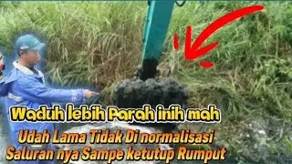 ‼️Waduh Saluran nya Sampe ketutup Rerumputan Anjayyy nepi k kie barudak #bapakaing 