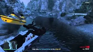 Grand Theft Auto V River Escape Fail