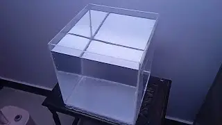 Built My Own Acrylic Nano Tank at Home! 🛠️ (DIY Aquarium Project)