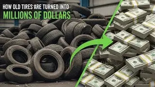 Old Tires &rarr; Millions of Dollars | How Trash Becomes a Money Machine 