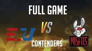 eUnited vs Misfits Full Game - Finals Bo3 - EU Overwatch Contenders Season Zero