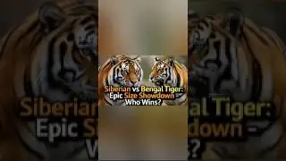 Siberian vs Bengal Tiger: Epic Size Showdown &ndash; Who Wins? 🐅💥