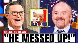 Stephen Colbert & Louis CK DESTROY Trump On LIVE TV