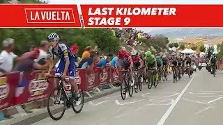 Last kilometer - Stage 9 - La Vuelta 2017