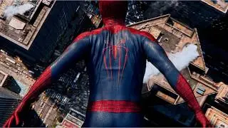 Spiderman Sunset Swing...Hold on to HOPE #theamazingspiderman #tasm2 #marvelspiderman2