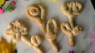 Flower breadsticks
