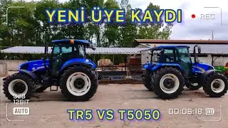 YENİ ÜYEMİZ T5050 ile tr5 110’u ÇEKİŞTİRDİK
