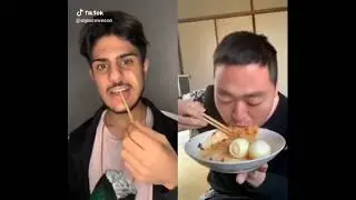#Забавный кулинарный поединок на TikTok #Funny Food duel On TikTok