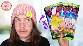 Opening the World's Biggest Pokemon Booster Packs!