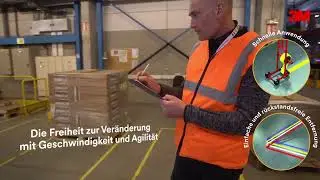 3M&trade; Floor and Safety Marking Tapes, Facility Optimisation Video, German