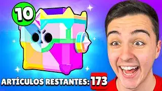 GASTO 100.000 RECURSOS y ABRO 10 ULTRACAJAS en BRAWL STARS 😱🔥