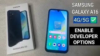 Samsung Galaxy A16 5G - How To Enable/Disable Developer Options