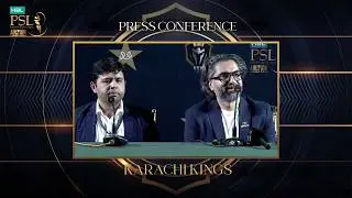 Karachi Kings Press Conference | HBL PSL Player Auction 2026 MX1U