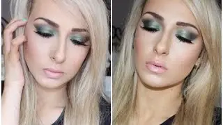 ♡Olive and forest green Smokey Eyes ♡ Shaaanxo inspired turorial